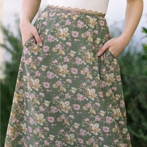 Floral Maxi Skirt